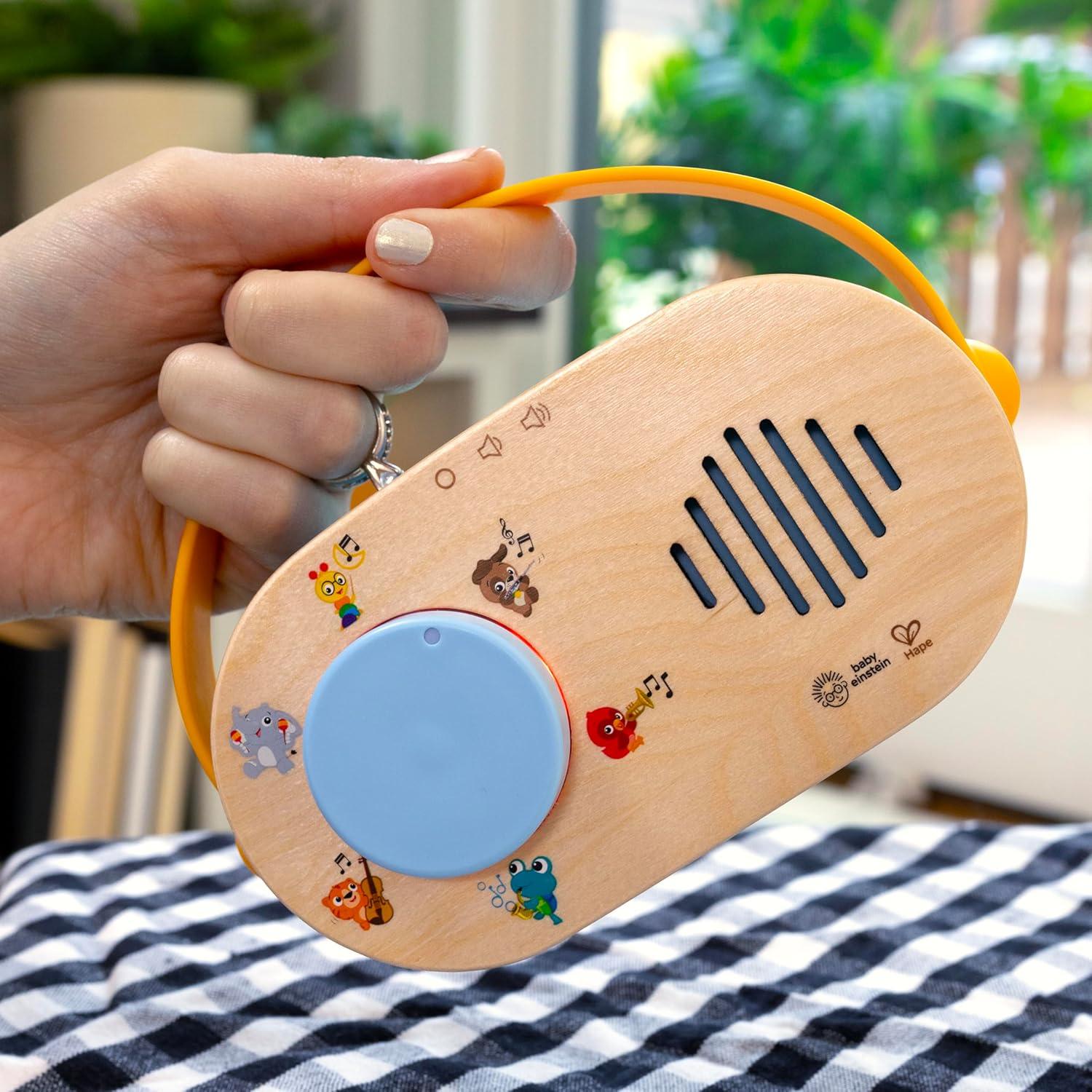 Juguete Musical Baby Einstein Hape Radio de Descubrimiento 16.1x5.4cm