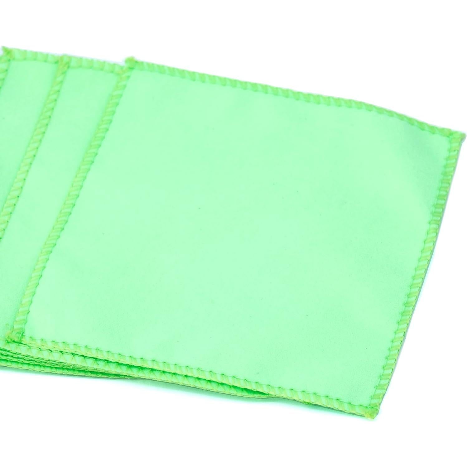 Paquete de 10 Paños de Pulido Kiddison Verde 11.5cm