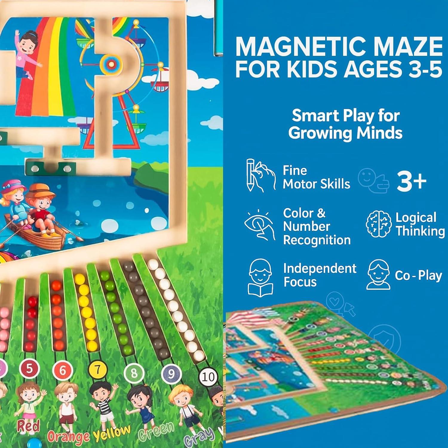 Juguete Montessori Magnético Laviecoplayland Aventura de Carnaval