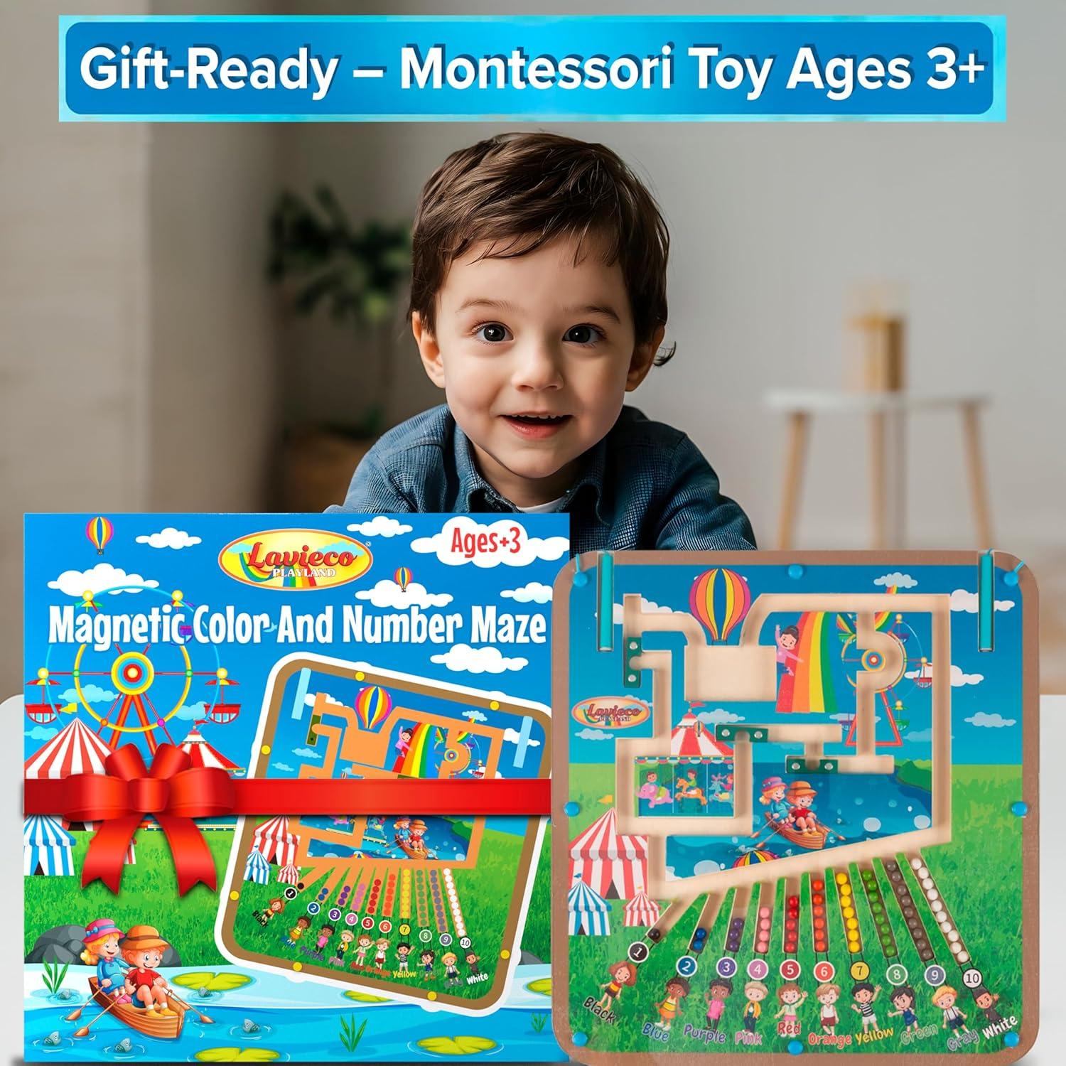 Juguete Montessori Magnético Laviecoplayland Aventura de Carnaval