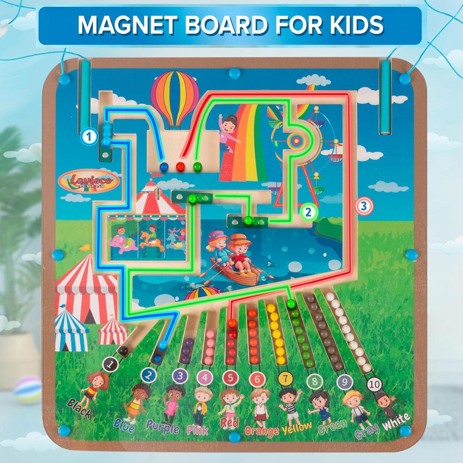Juguete Montessori Magnético Laviecoplayland Aventura de Carnaval