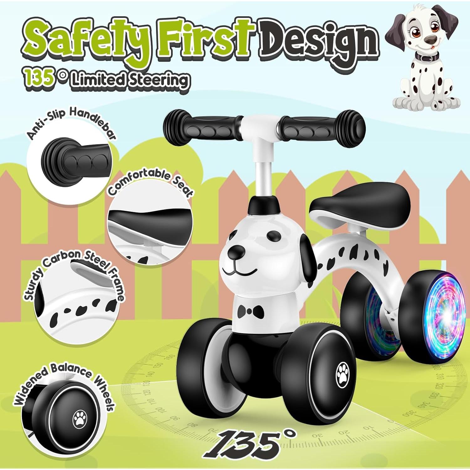 Bicicleta de Equilibrio para Bebés Fengchuangda 1-2 Años