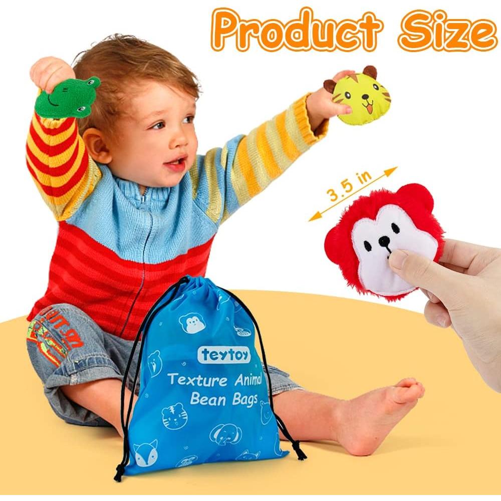 Bolsa de Frijoles Sensorial para Niños 10 Piezas - teytoy