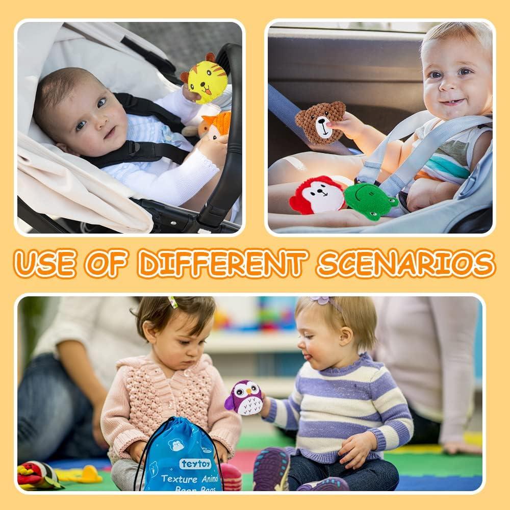 Bolsa de Frijoles Sensorial para Niños 10 Piezas - teytoy