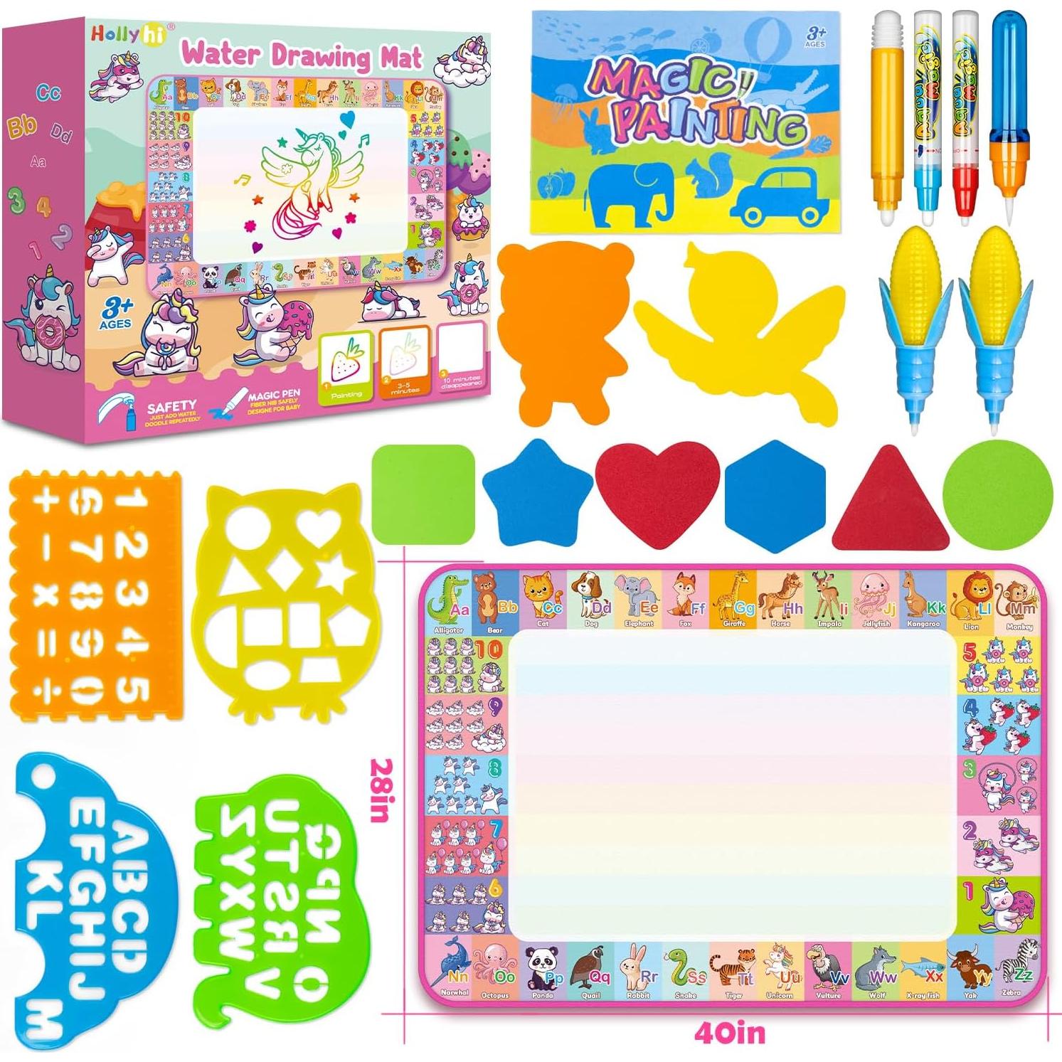 Alfombra de Dibujo Mágica Hollyhi 71.1x101.6cm para Niños