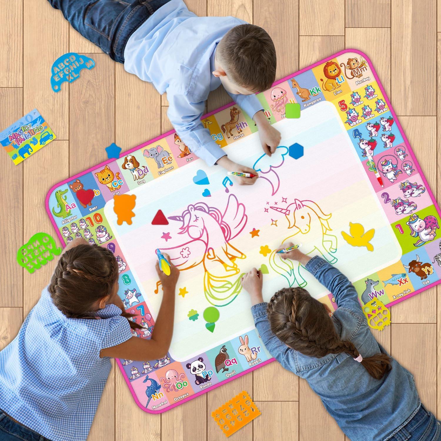 Alfombra de Dibujo Mágica Hollyhi 71.1x101.6cm para Niños