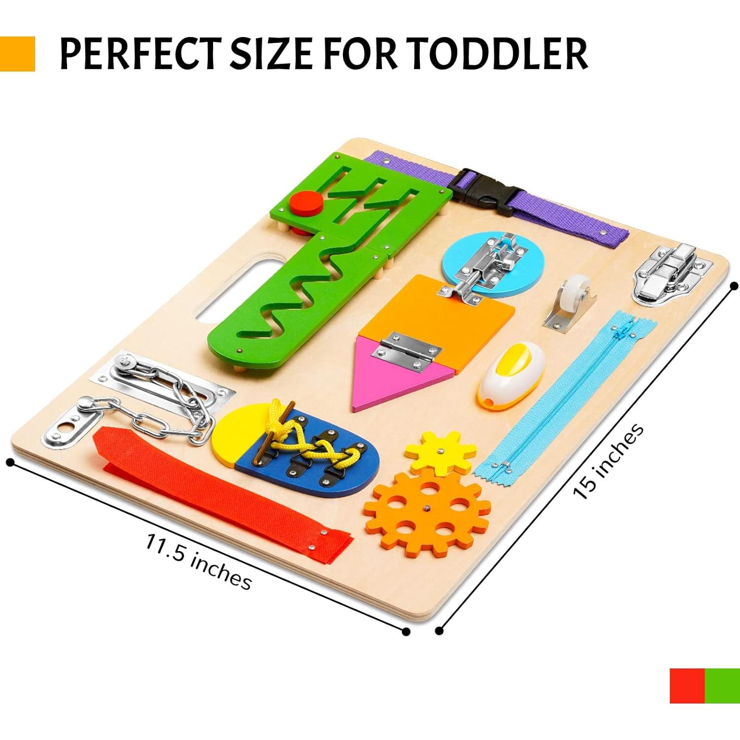 Tablero Ocupado Montessori ABERLLS para Niños 1-3 Años