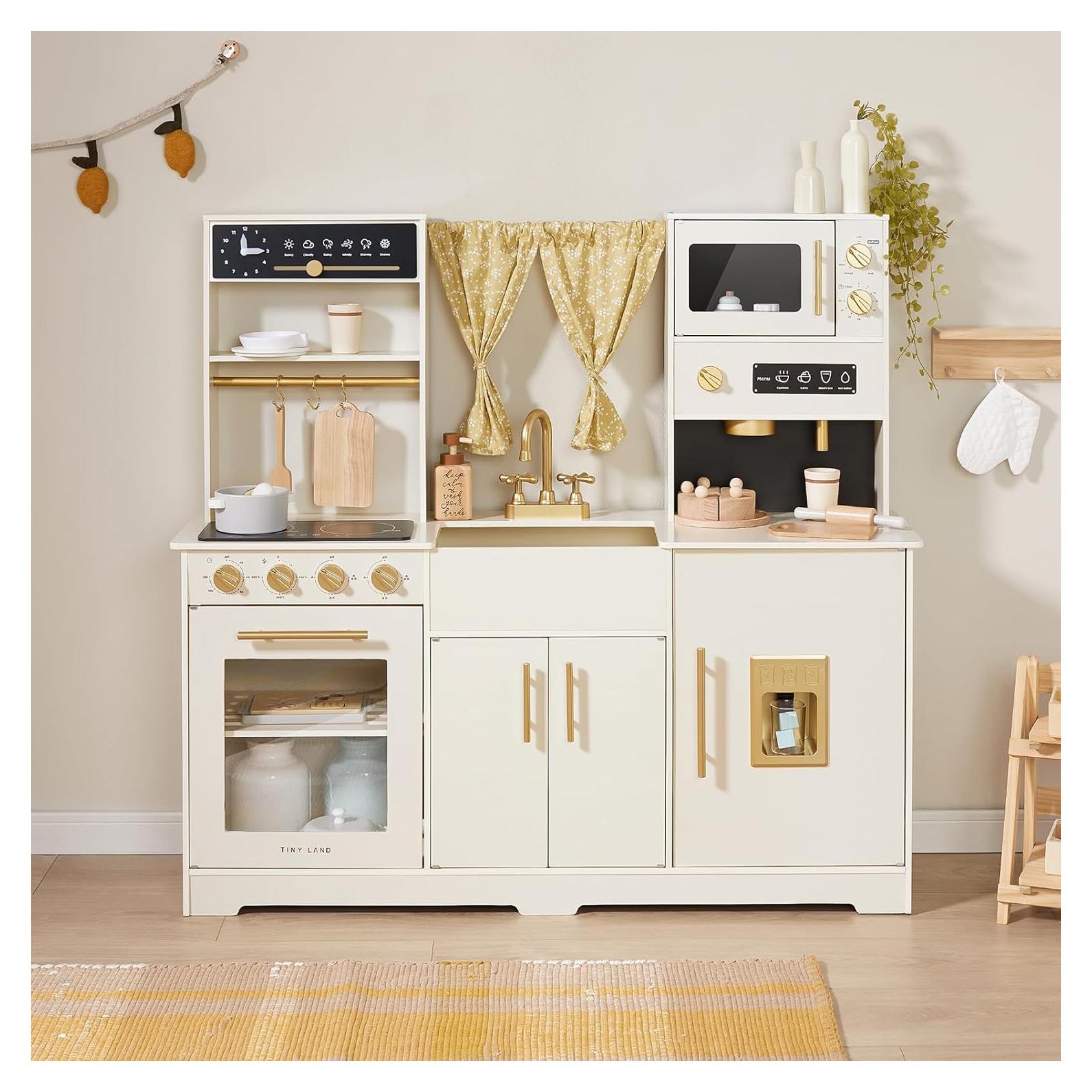 Cocina de Juguete de Madera Tiny Land Blanca 3+ Años