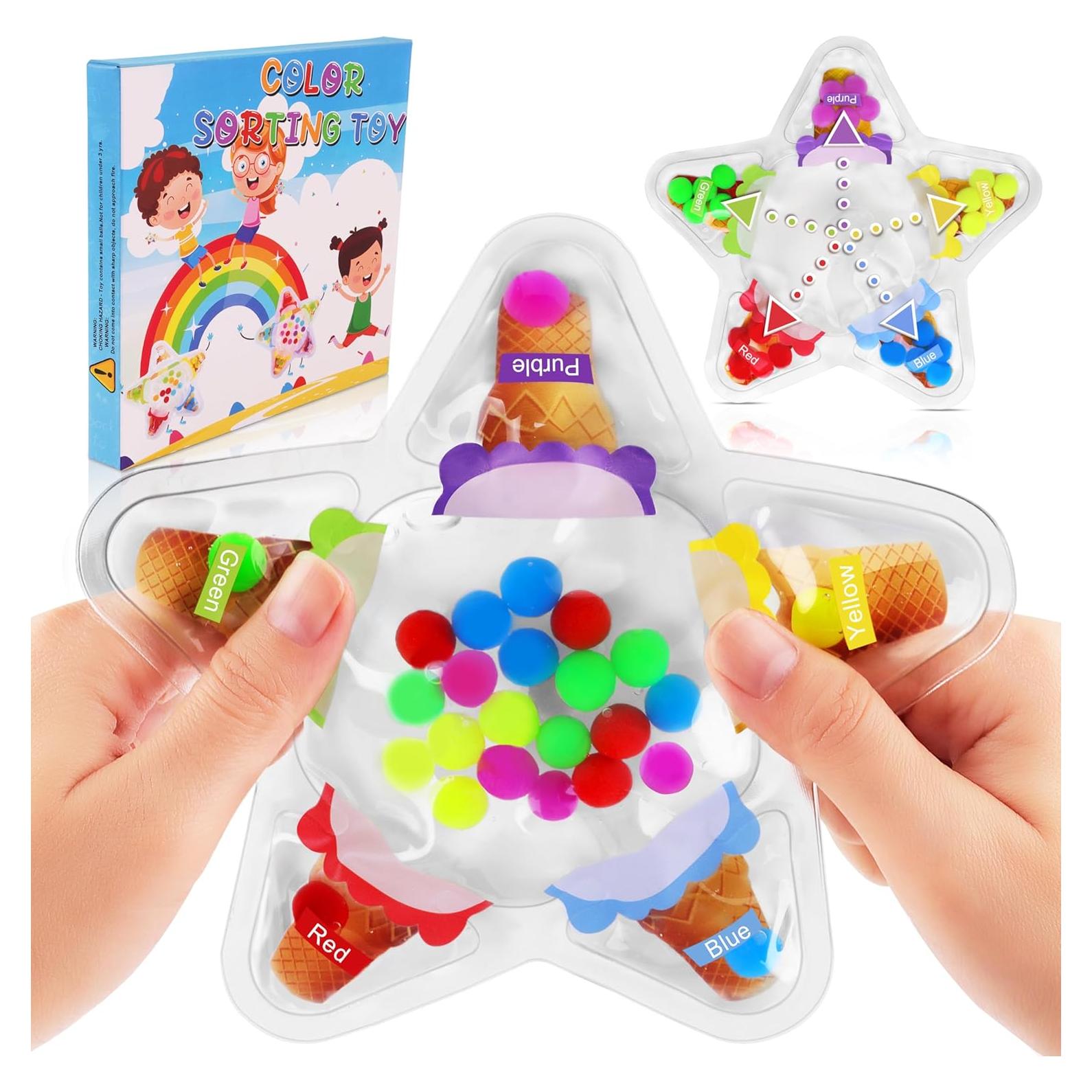 Juguete Sensorial de Clasificación de Colores OriJoy 16 cm