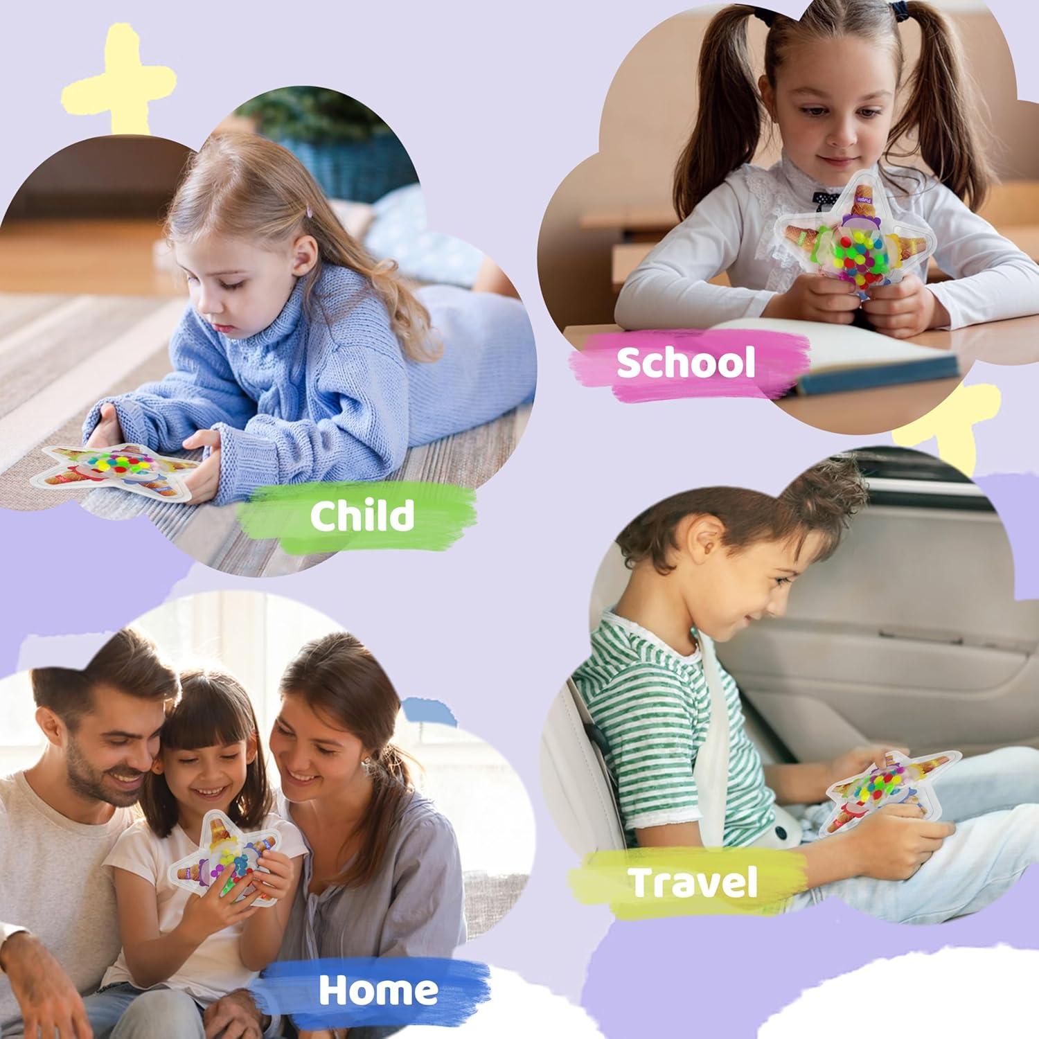 Juguete Sensorial de Clasificación de Colores OriJoy 16 cm