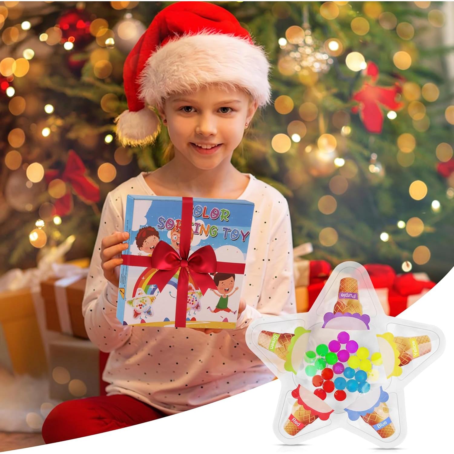 Juguete Sensorial de Clasificación de Colores OriJoy 16 cm