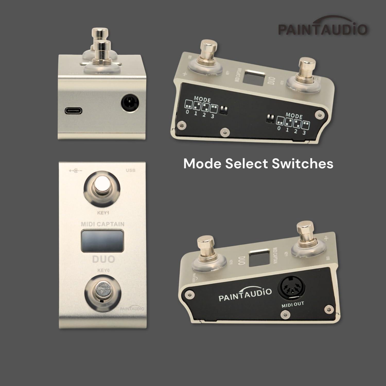 Controlador de pie MIDI Paint Audio Captain DUO USB-MIDI