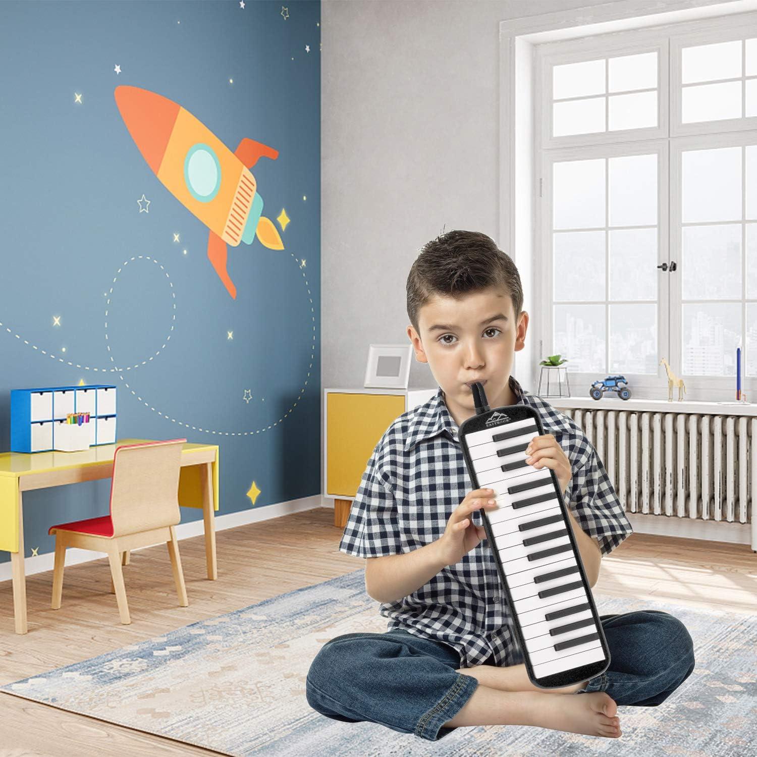 Melodica Eastrock 32 Teclas Soprano con Bolsa y Boquillas