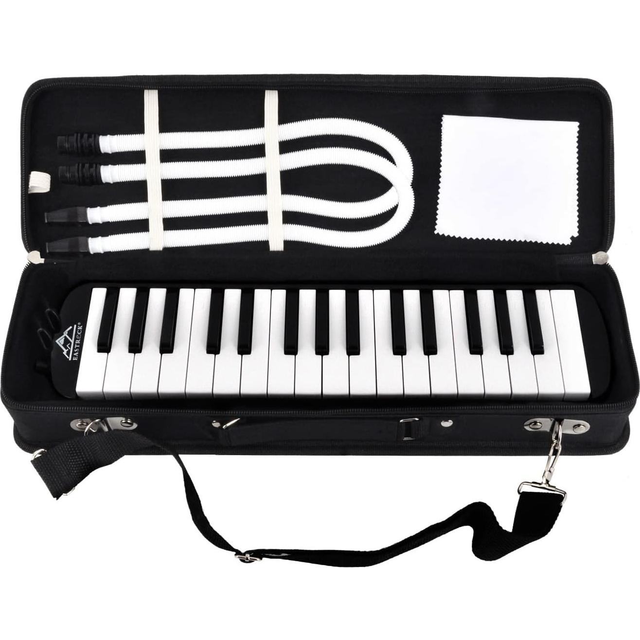 Melodica Eastrock 32 Teclas Soprano con Bolsa y Boquillas
