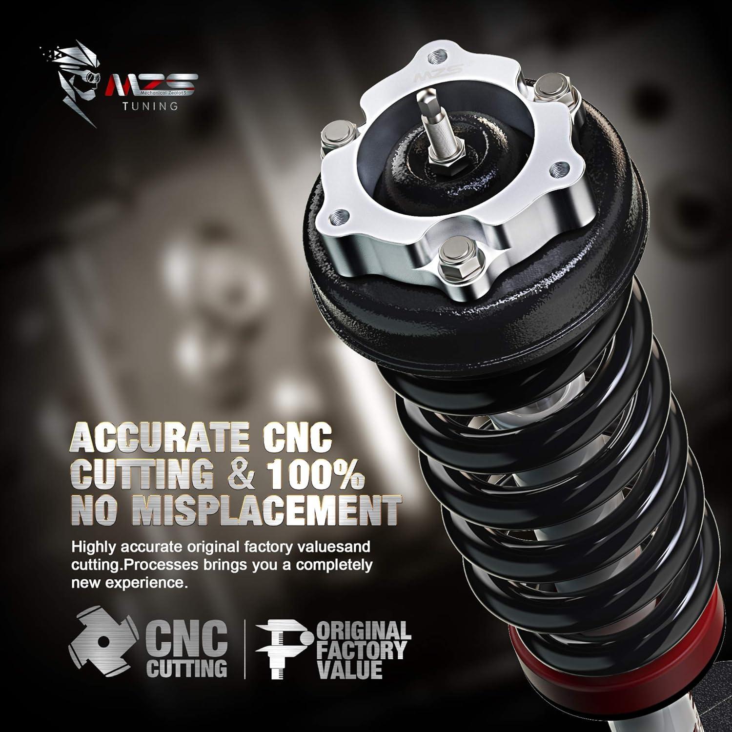 Kit de Elevación Frontal MZS 2" para Tacoma 2005-2023, 4Runner 2003-2024, FJ Cruiser 2007-2015