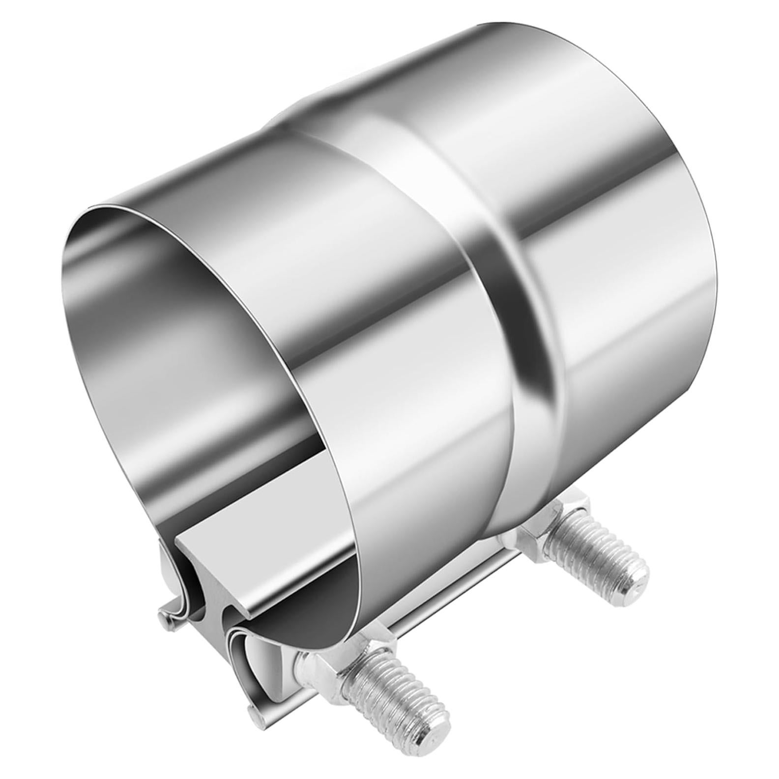 Abrazadera de escape CXCCOI 2.25" ID/OD Acero Inoxidable