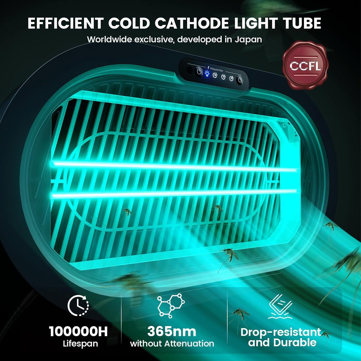 Zapper de Insectos Minimoon IKI-510AE Blanco 195 m² Control Remoto