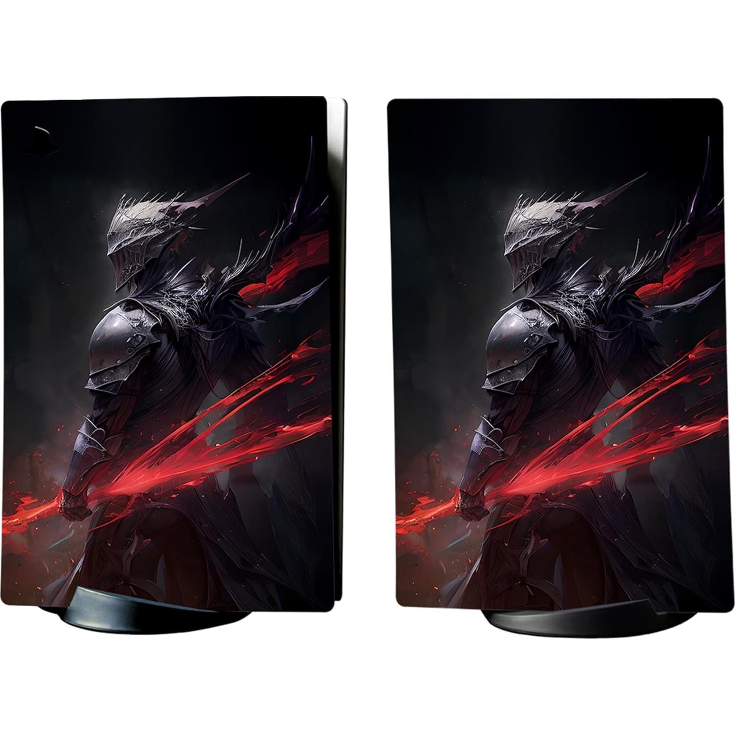 PlayVital Skin Decal Caballero del Abismo para PS5 Digital