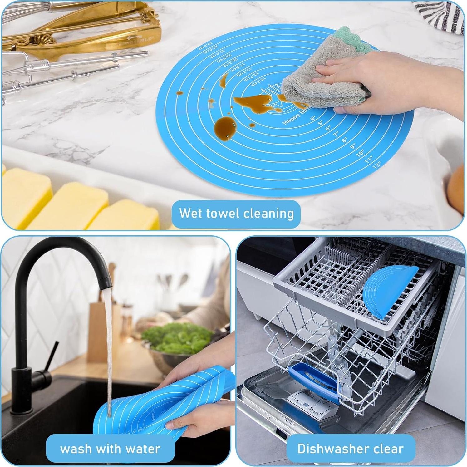 Alfombrilla de Silicona KALIONE 30 cm Redonda Antiadherente