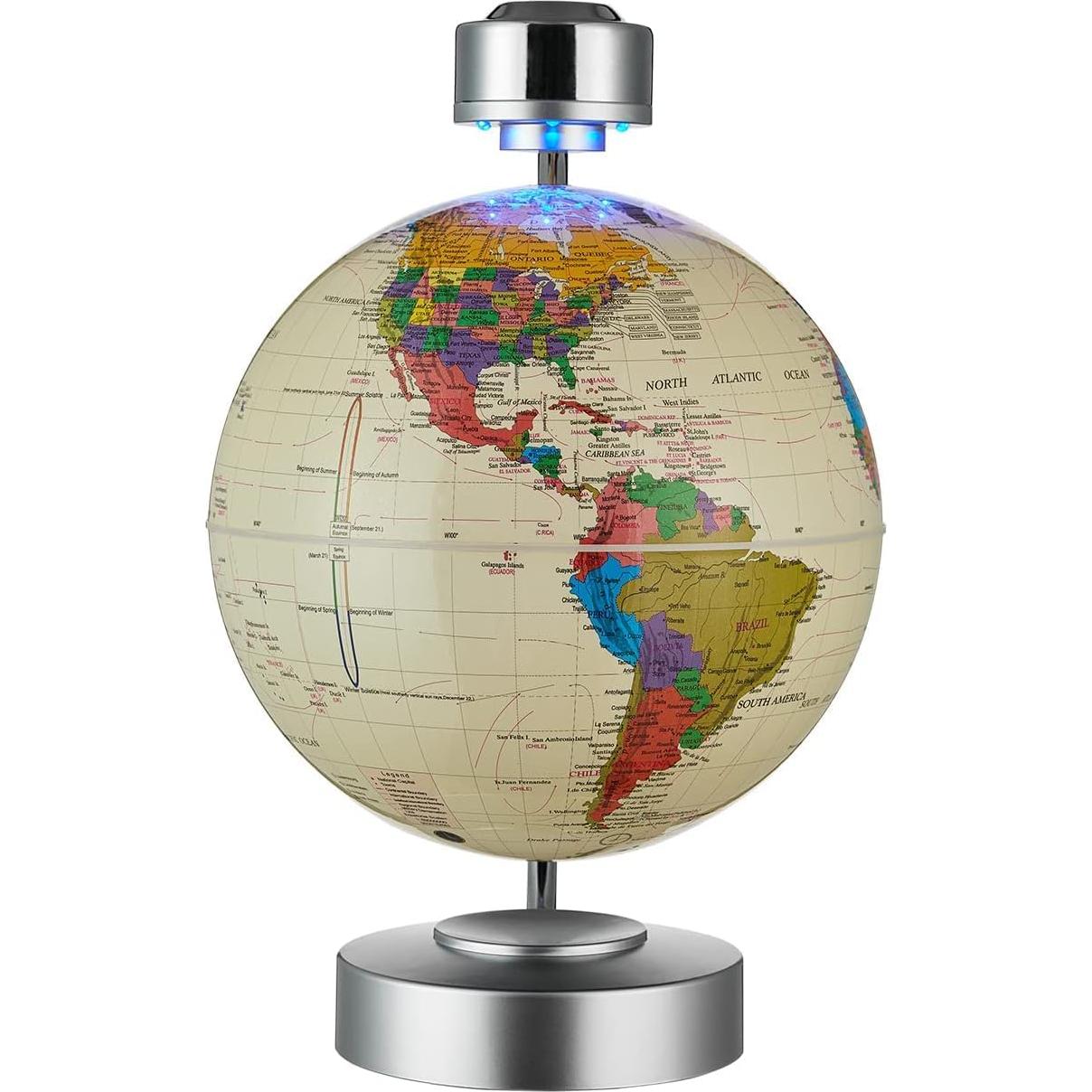 Globo de Levitación Magnética NBWANWEI 20 cm LED Táctil