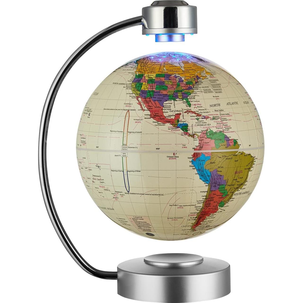 Globo de Levitación Magnética NBWANWEI 20 cm LED Táctil