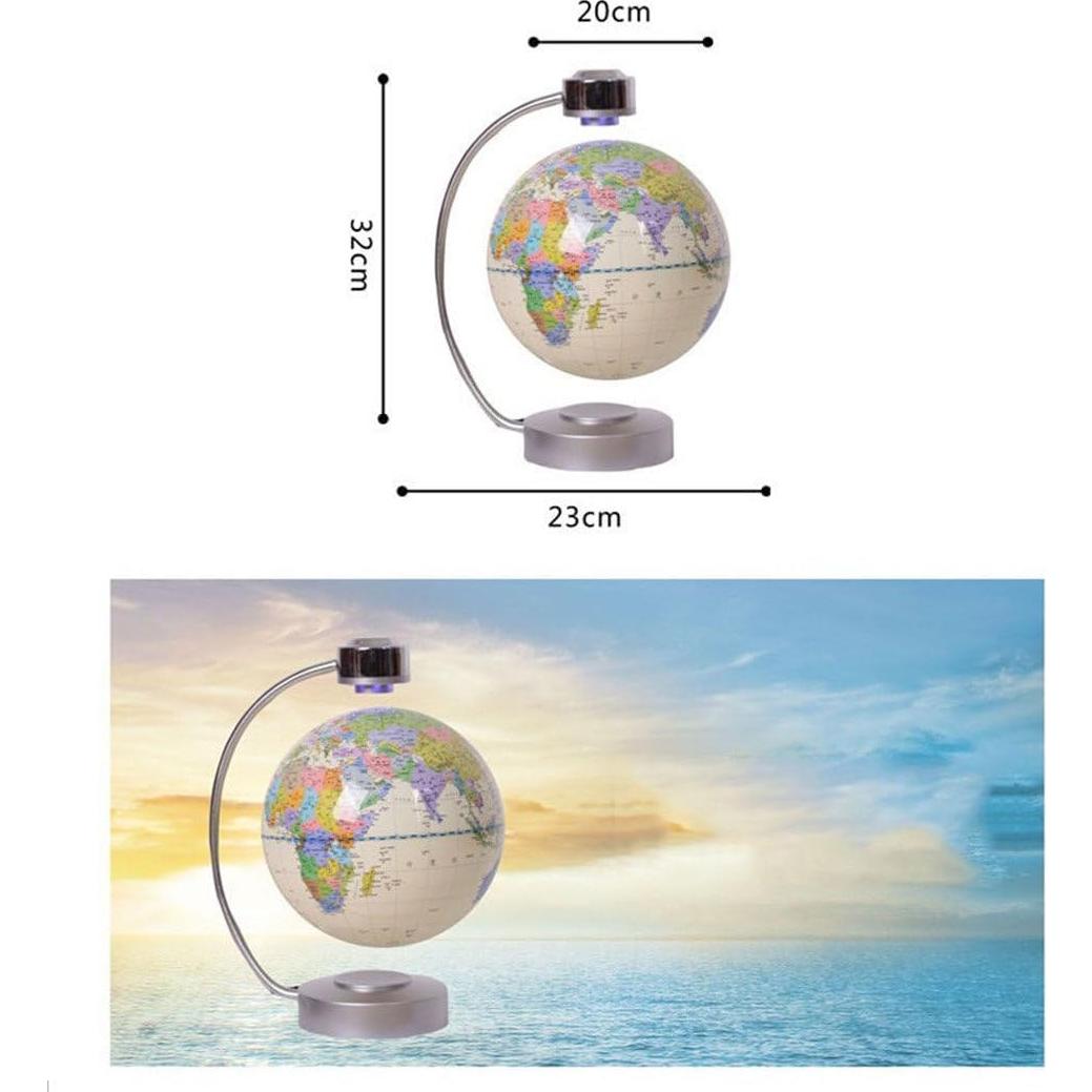 Globo de Levitación Magnética NBWANWEI 20 cm LED Táctil