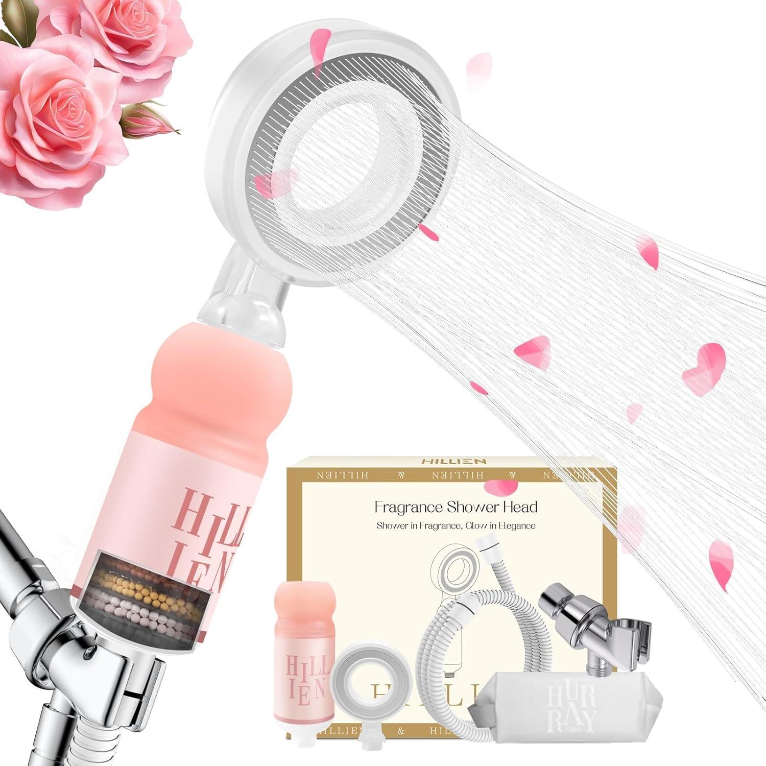 Cabezal de Ducha Filtrado HILLIEN con Vitamina C y Aromaterapia