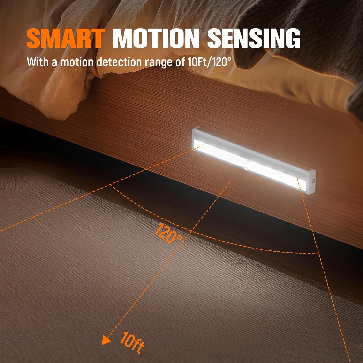 Luces LED con Sensor de Movimiento Molrebe - Paquete de 6