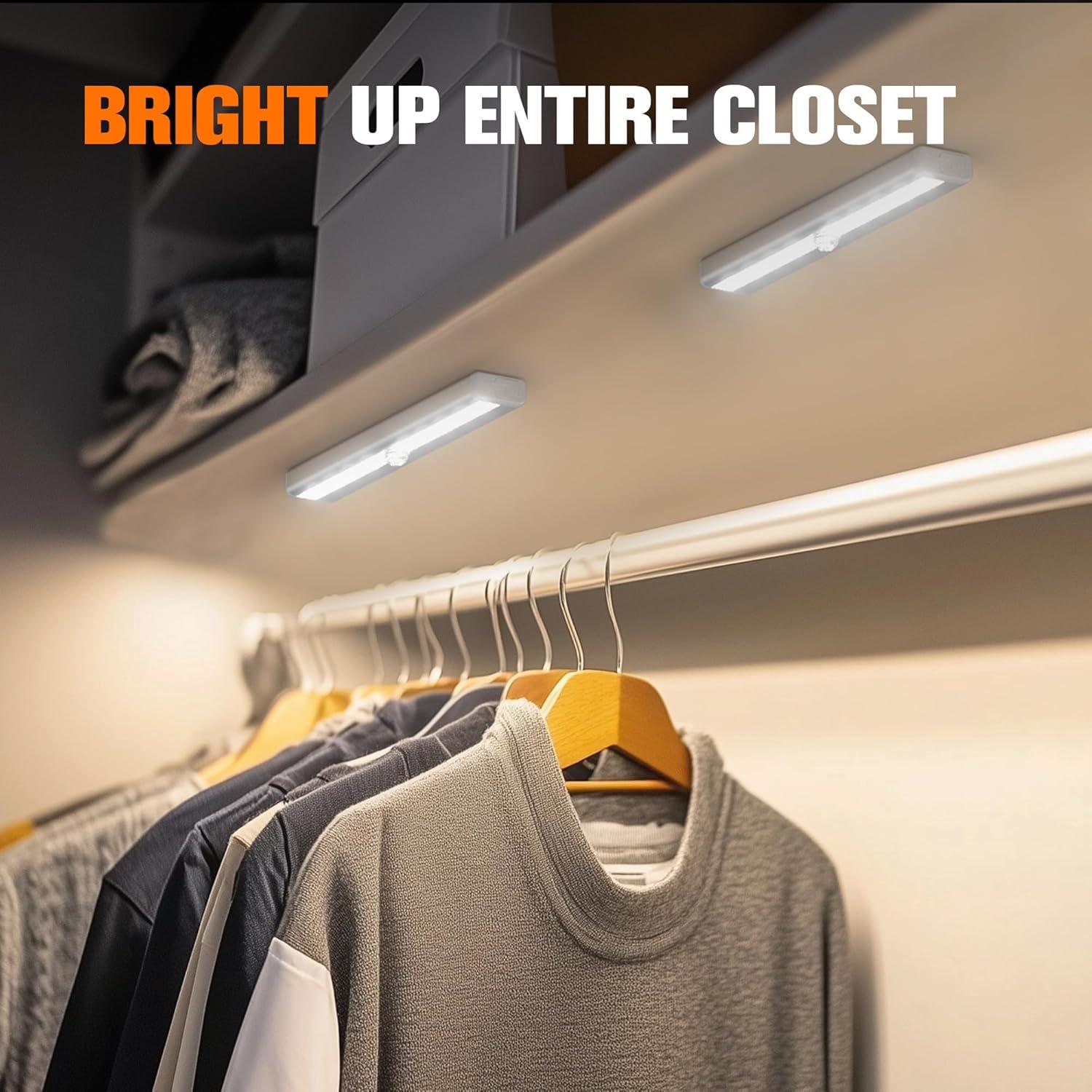 Luces LED con Sensor de Movimiento Molrebe - Paquete de 6