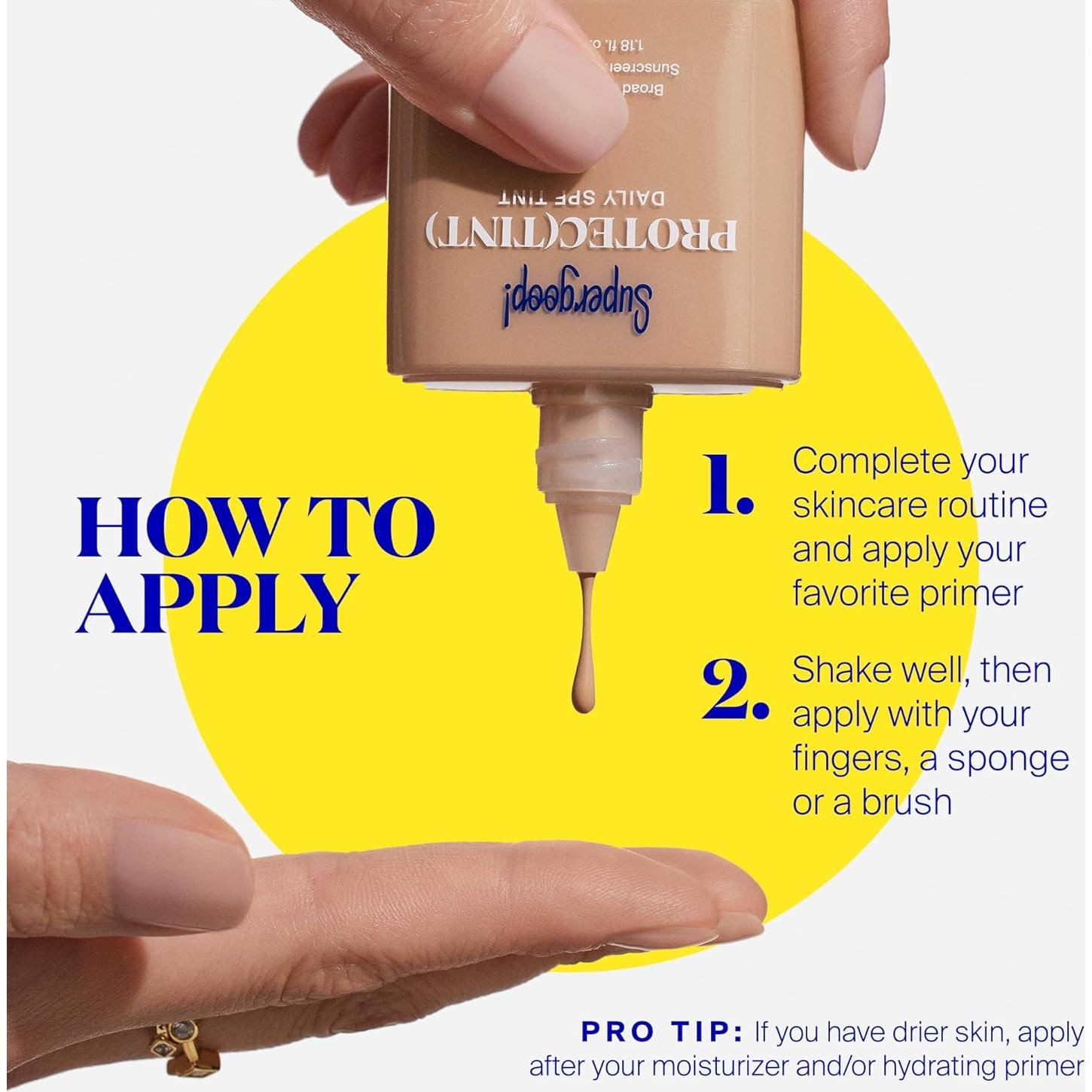 Supergoop! Protec(tint) Tinte Diario SPF 50 - 10N Claro