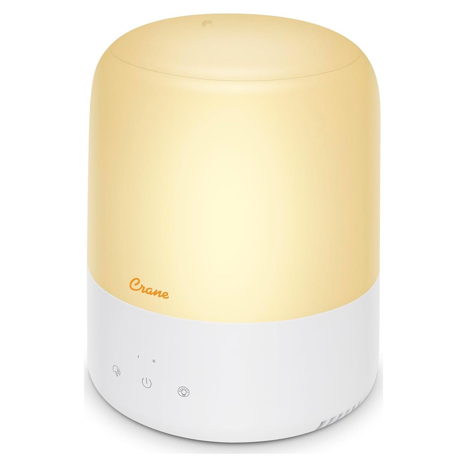 Humidificador 3-en-1 Crane EE-SS-1 1.89L Difusor Luz Nocturna