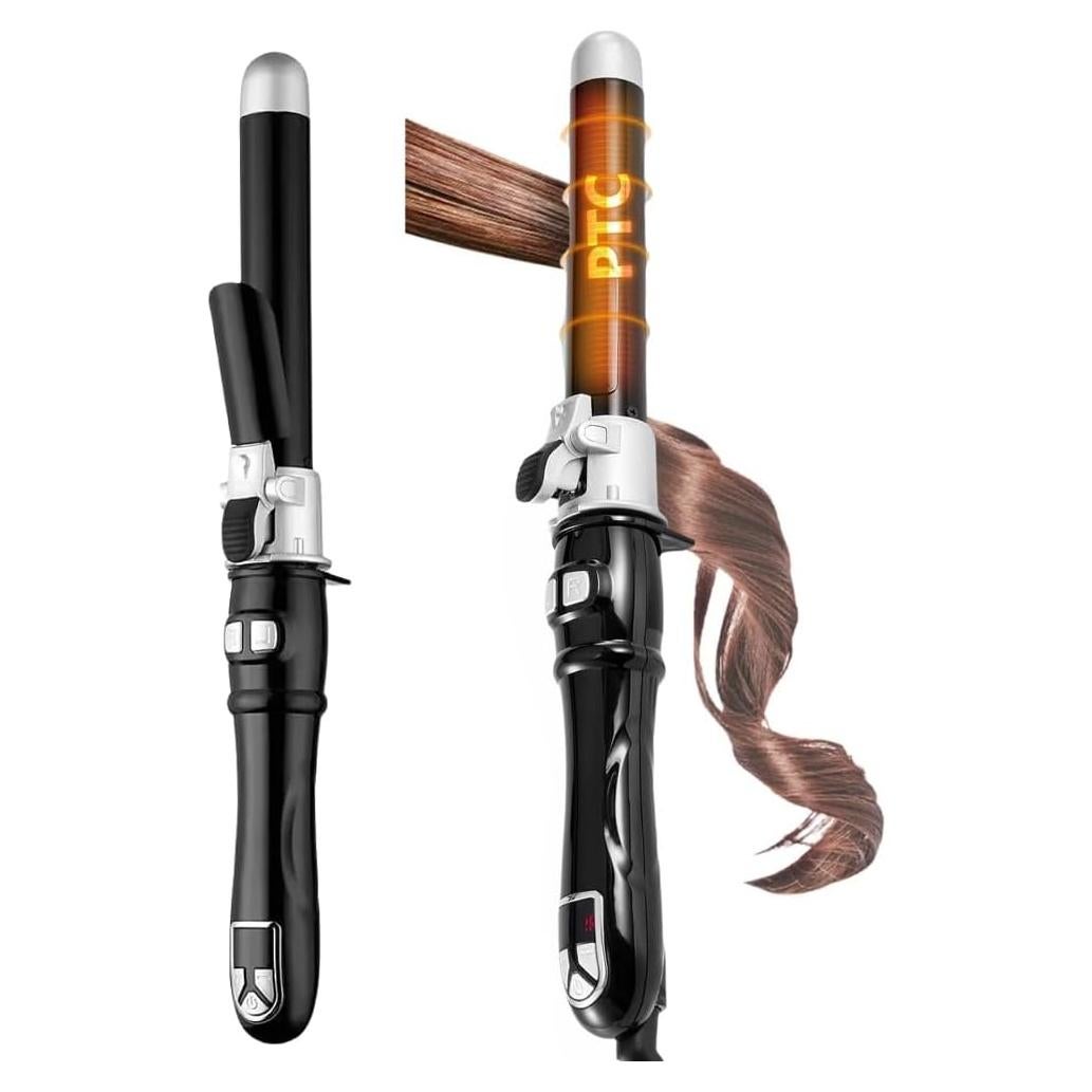 Rizador Cerámico Automático SKERTS 1" para Todo Tipo de Cabello