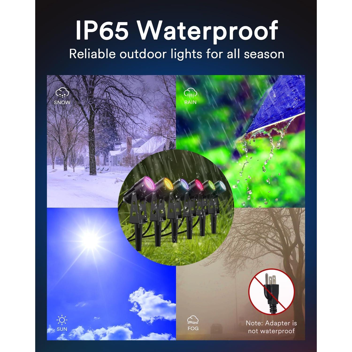 Focos Lumary 17,07 m Inteligentes RGB a Prueba de Agua