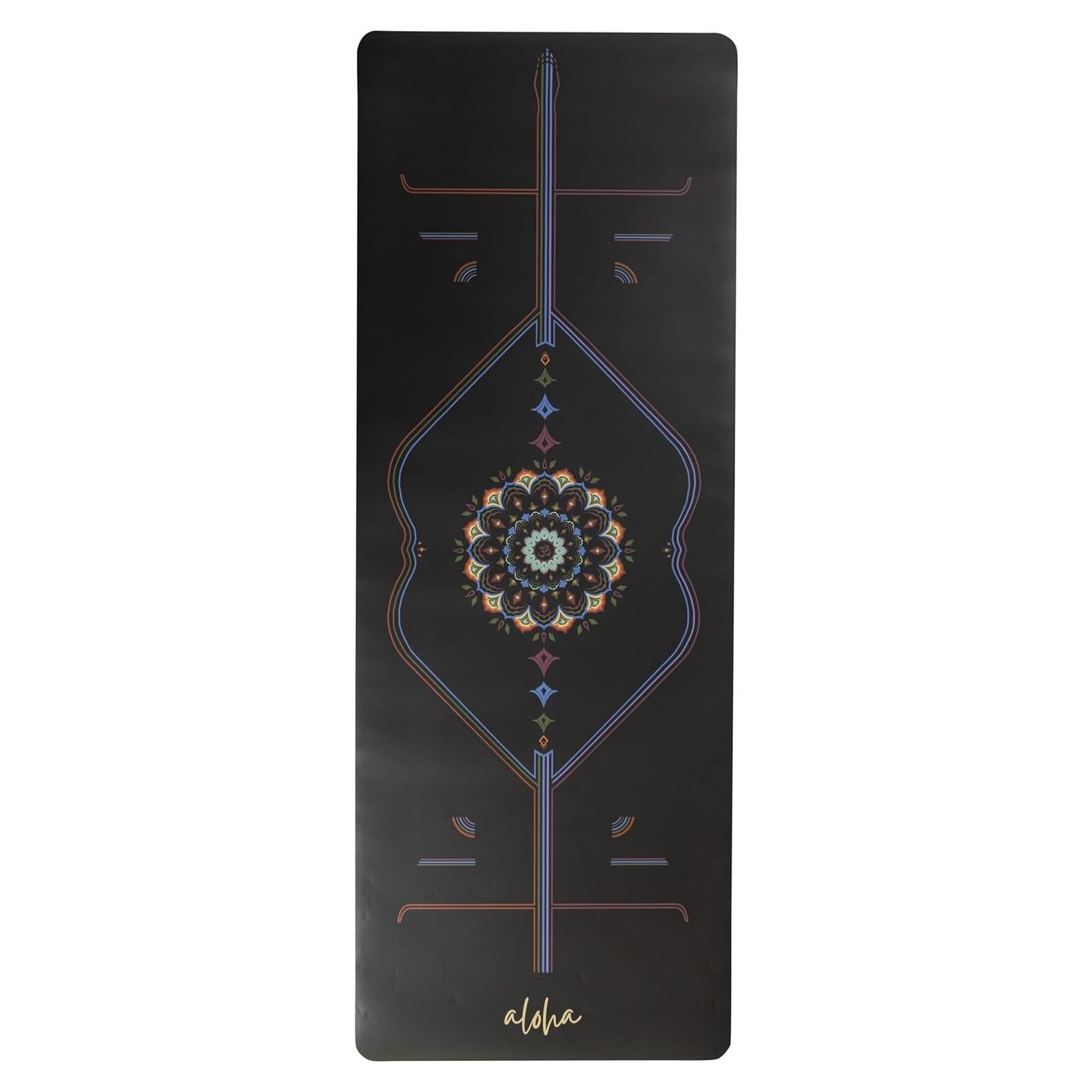 Esterilla de Yoga Aloha Bliss - Caucho Natural Antideslizante 182.88x68.58cm