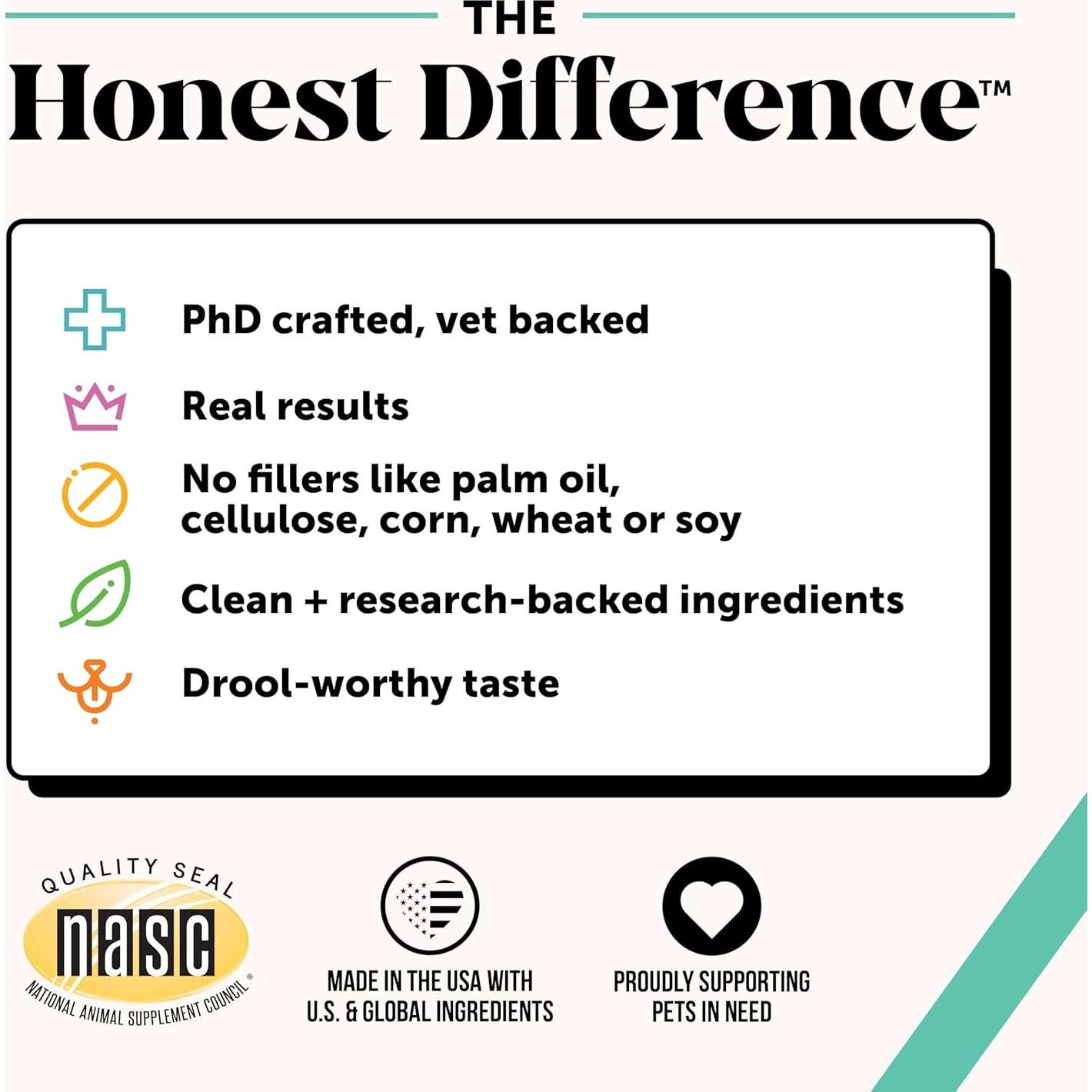 Bocados Dentales para Gatos Pet Honesty - 30 Días, Aliento Fresco