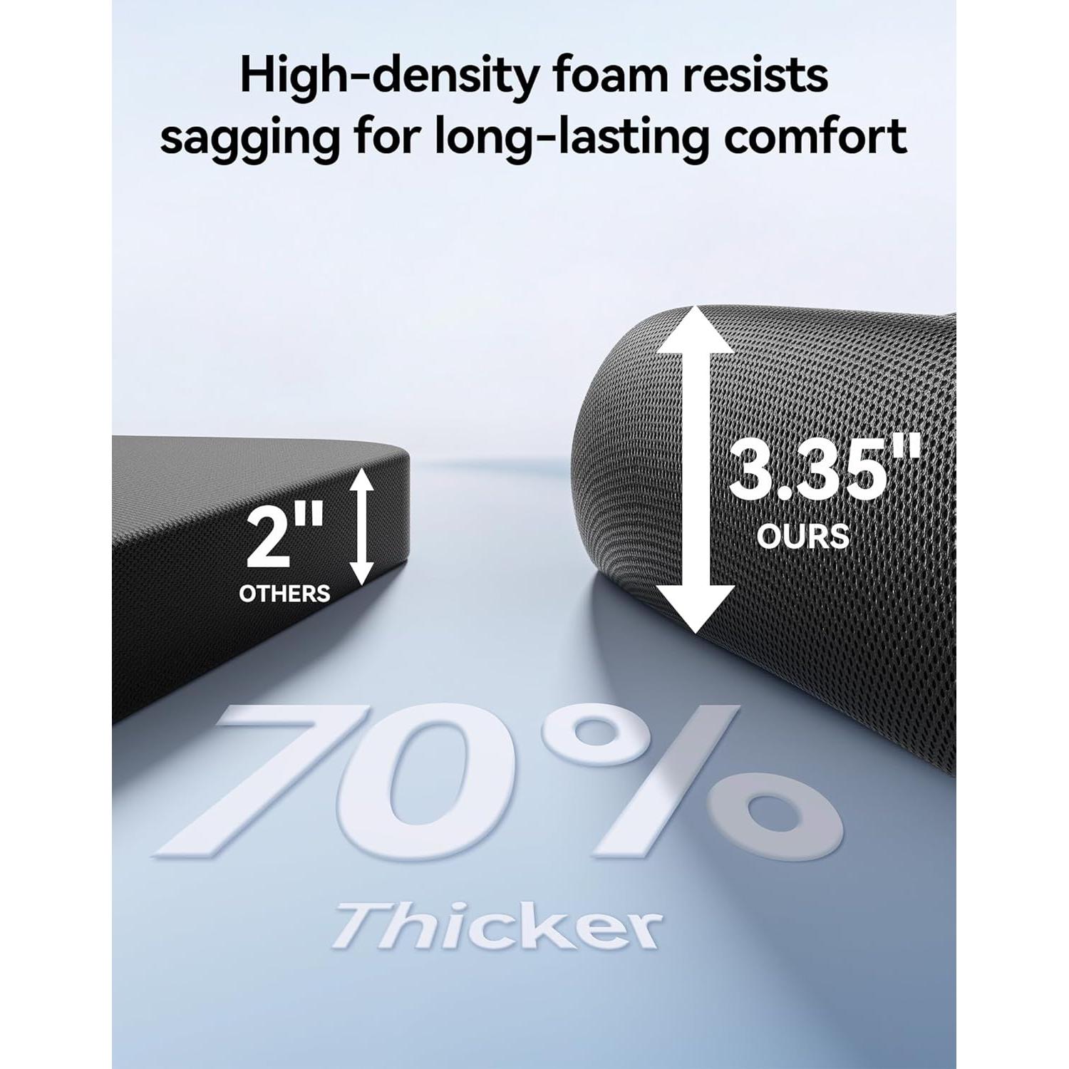 Silla de Oficina Ergonómica SIHOO M18 Negra Ajustable Soporte Lumbar