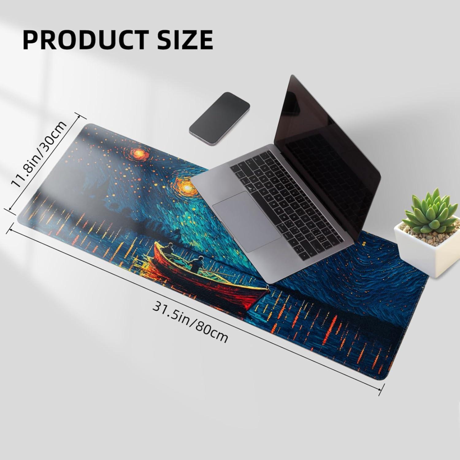 Alfombrilla de Ratón XL Hopipad Noche Estrellada 80x30 cm
