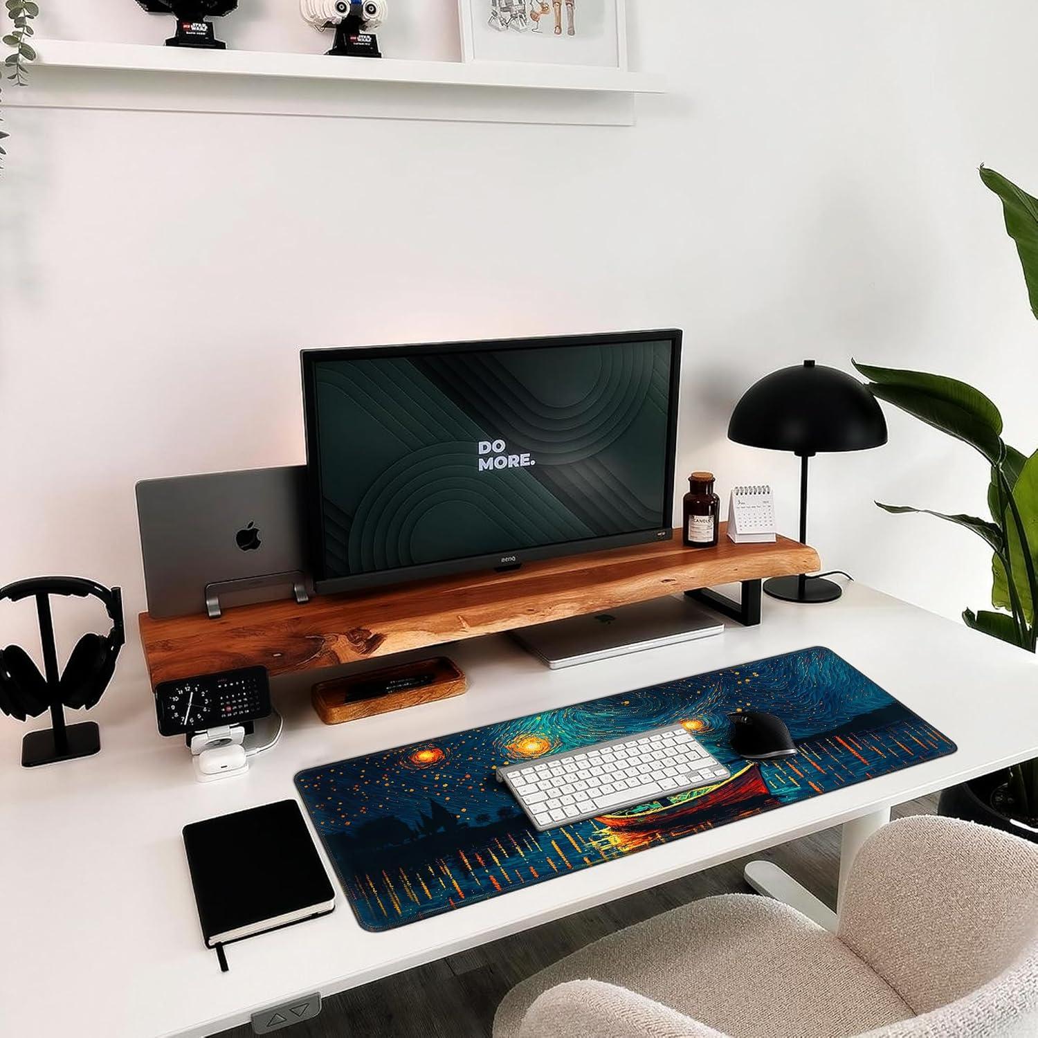 Alfombrilla de Ratón XL Hopipad Noche Estrellada 80x30 cm