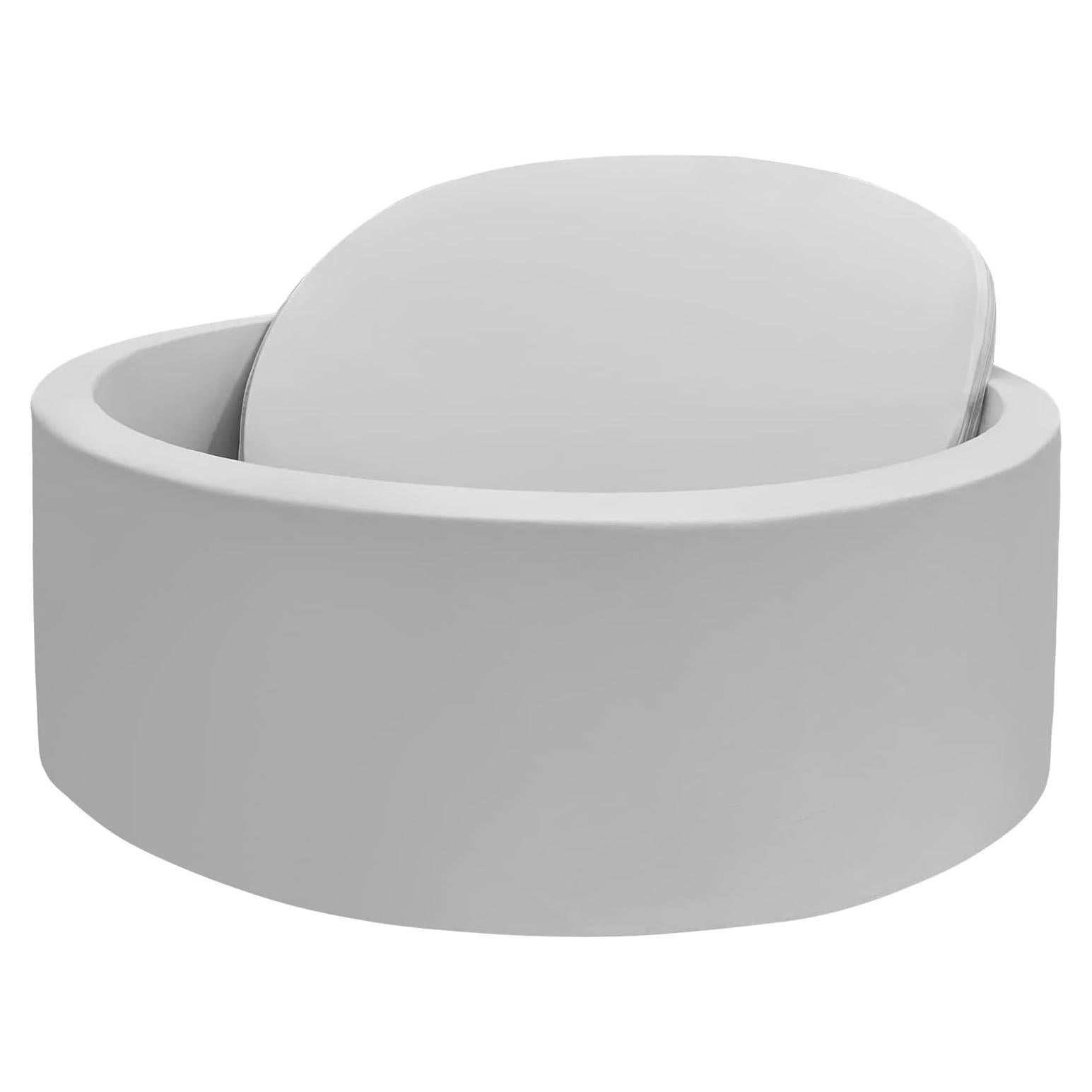 Foso de Pelotas de Espuma SHJADE 90CM Gris para Niños