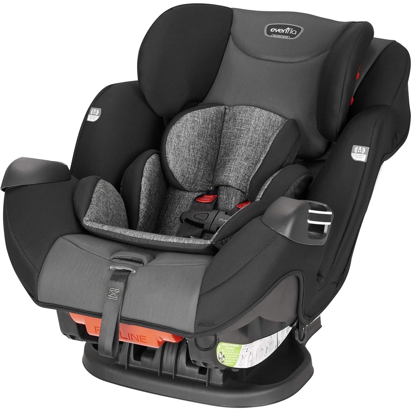 Asiento de Auto Evenflo Symphony Elite 3 en 1 - Sombra de Carbón