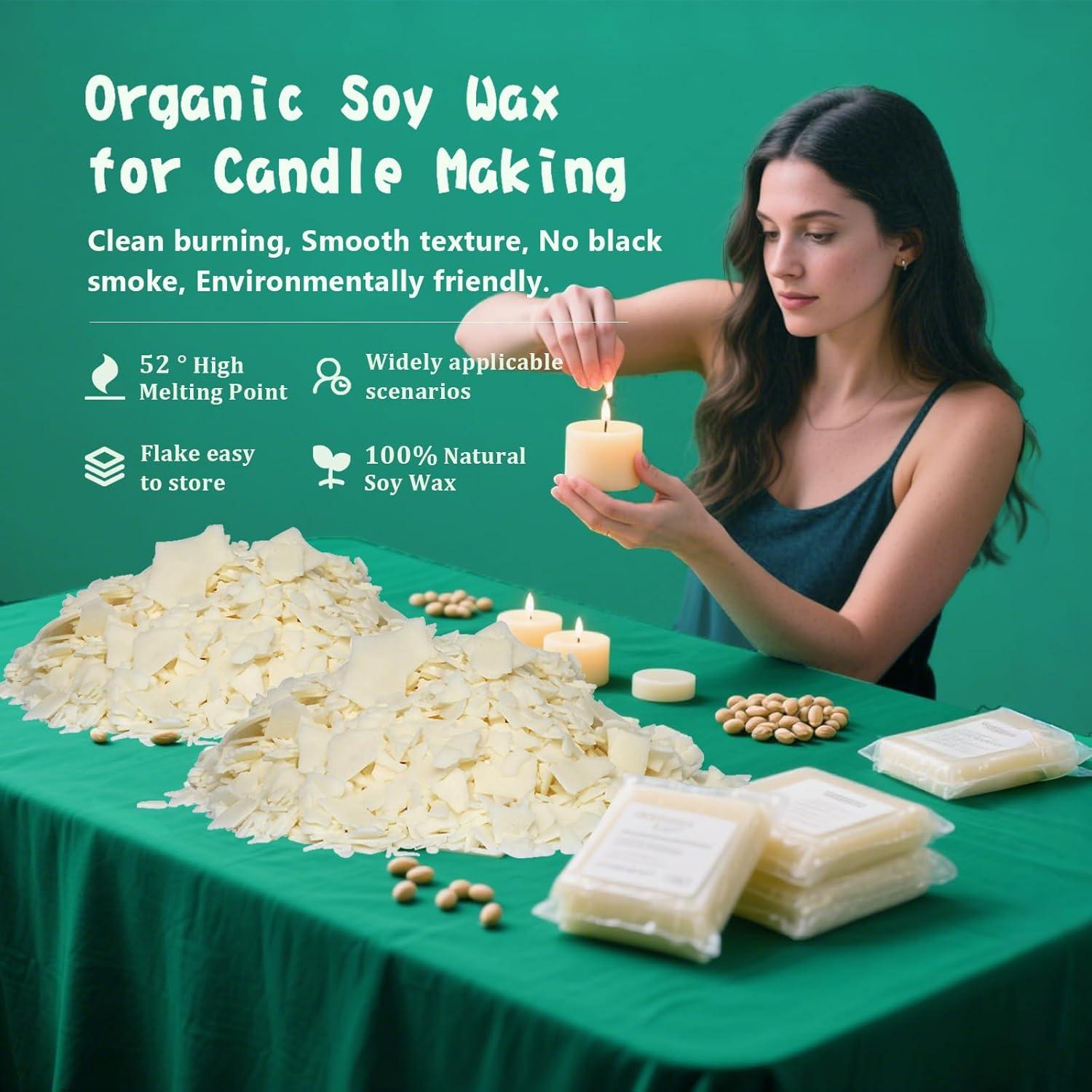 Kit de Fabricación de Velas FAIRYELF - Cera de Soja, 149 Piezas