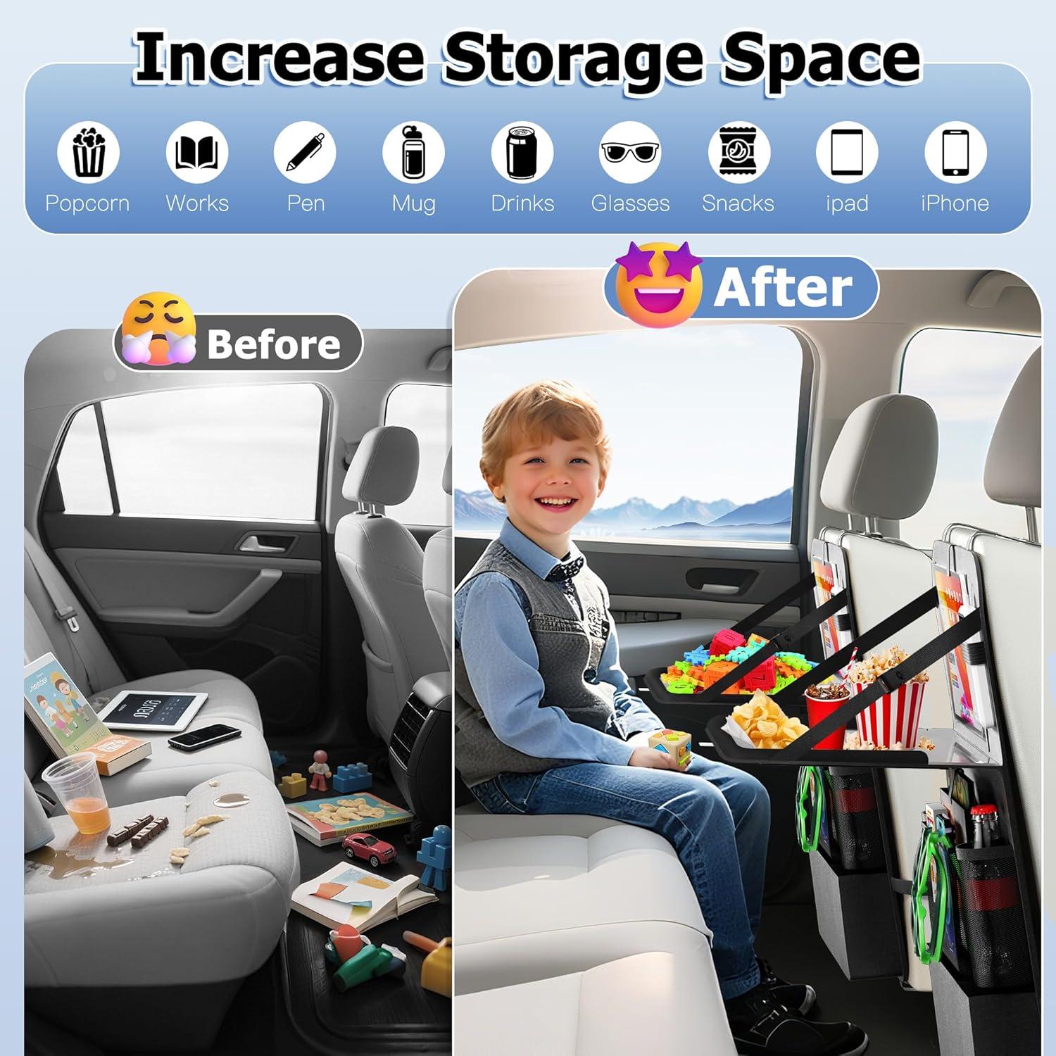 Organizador de Asiento Trasero de Coche KaiCross - 11 Bolsillos