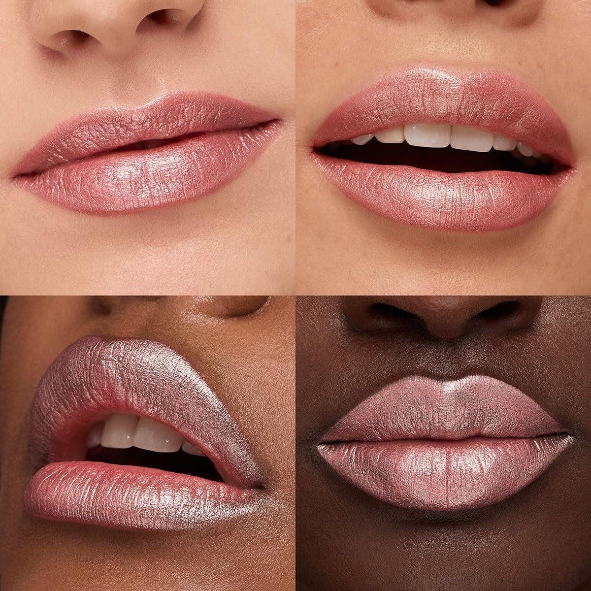 Pintalabios Líquido Metálico Kiko Milano 01 Nude Rosado