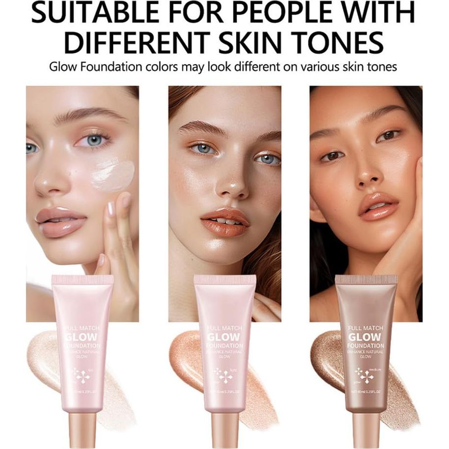 Iluminador Hidratante GHFCZOO 40 ml - Brillo Natural Claro