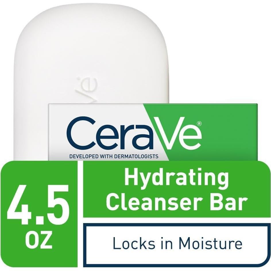 CeraVe Barra Limpiadora Hidratante 127g - Paquete de 2