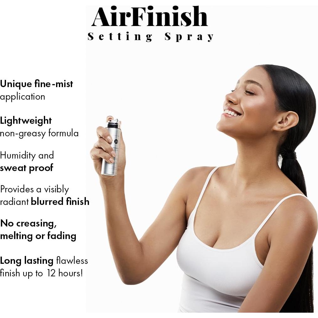 Spray Fijador Jerome Alexander AirFinish 100ml Larga Duración