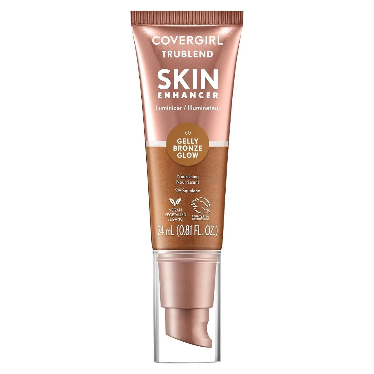 Iluminador Brillo Bronce CoverGirl TruBlend 22.9ml Vegano