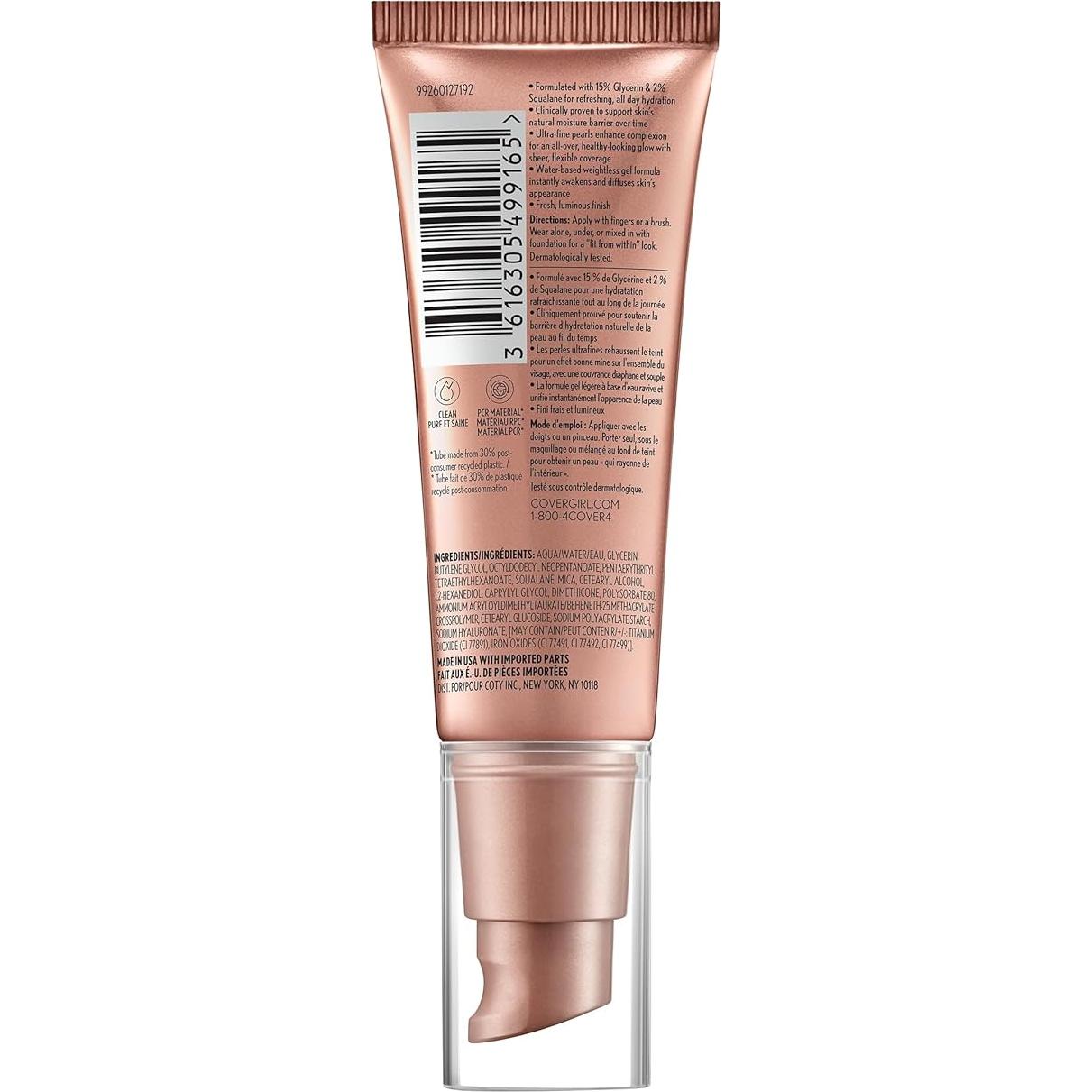 Iluminador Brillo Bronce CoverGirl TruBlend 22.9ml Vegano
