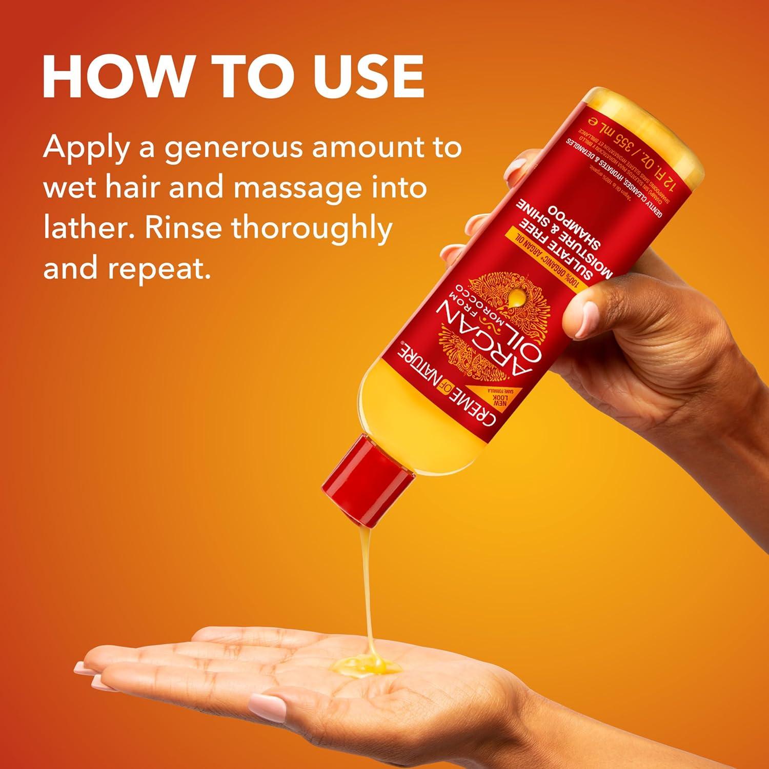 Champú y Acondicionador Sin Sulfatos Creme of Nature 354ml