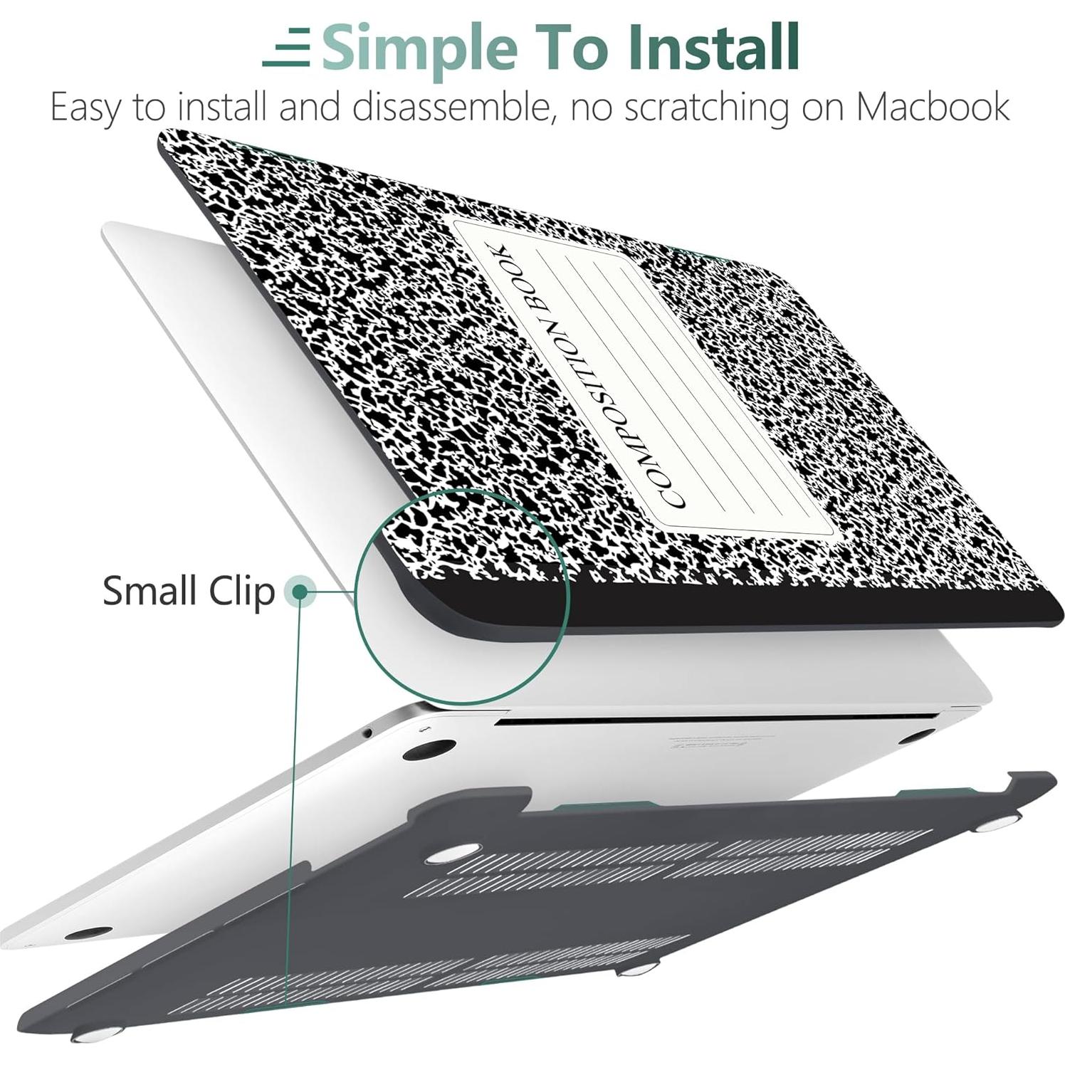 Carcasa DONGKE para MacBook Pro 13 Touch Bar 2023-2016